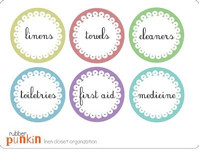 10 Free Printable Labels for Organizing - Living Well Mom