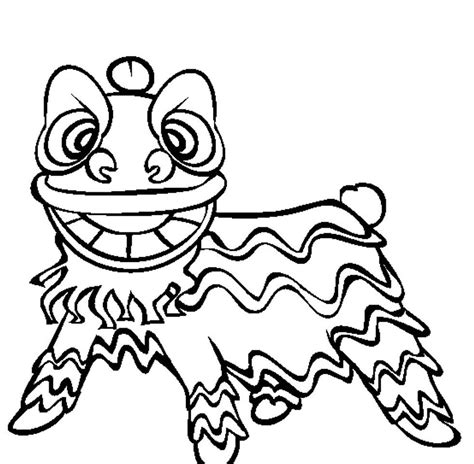 Lion Dance Drawing | Free download on ClipArtMag