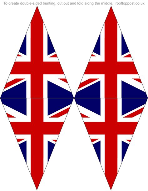 Union Jack Printable Bunting - Image to u