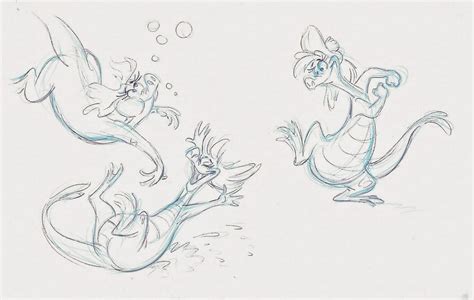 Character Designs from The Ballad of Nessie by Andreas Deja | Disney ...