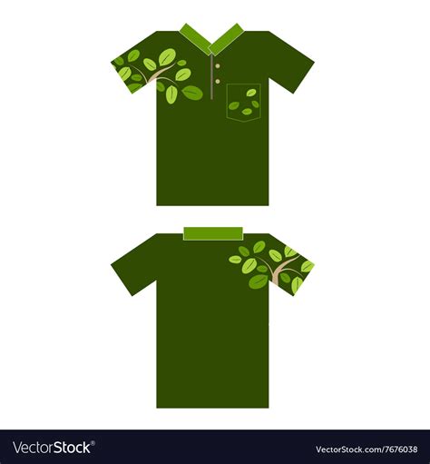 T- shirt design - eco friendly - creative ecology Vector Image