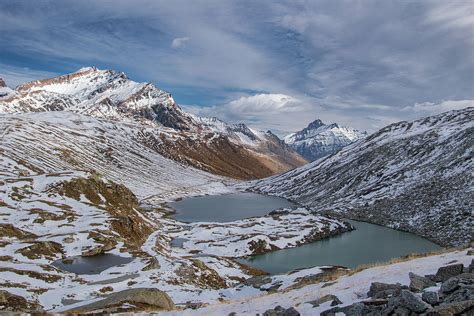 Frozen lakes Photograph by DoMaxPh - Fine Art America