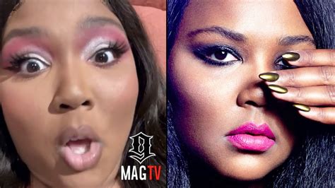 Lizzo Responds To Follower Asking If Covering One Eye Means She's Illuminati! 🎭 - YouTube