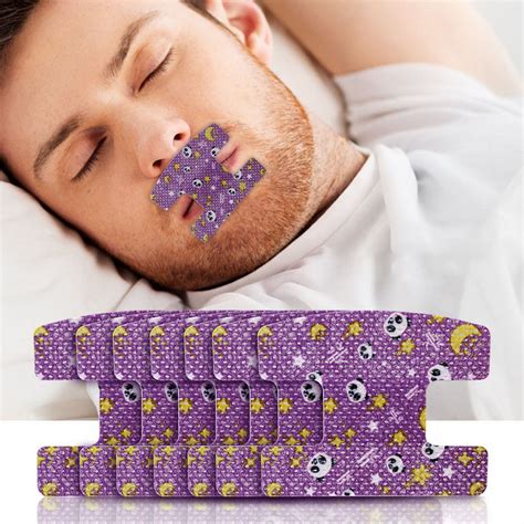 Anti Snoring Patch Nasal Strips Mouth Strips for Sleeping Sleeping ...