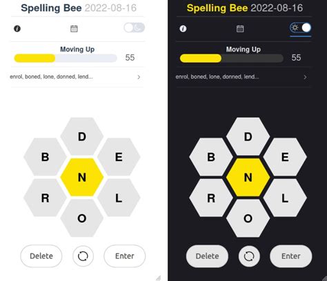 New York Times Spelling Bee Game - Vin Lilias