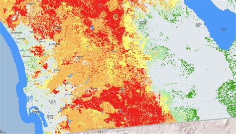 Fire Risk Potential High in Much of San Diego County