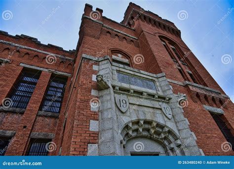 1871 Montana Territorial Prison in Deer Lodge 1912 Cell Block Stock ...