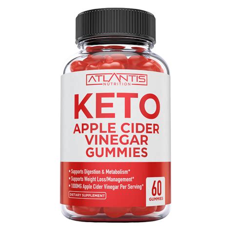 Keto ACV Gummies - 60 Count – Atlantis Nutrition