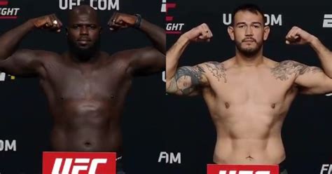 UFC Vegas 28 Weigh-Ins: Jairzinho Rozenstruik, Augusto Sakai Set For ...