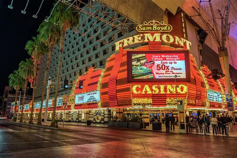 Fremont Hotel and Casino in Las Vegas Photograph by Miroslav Liska - Pixels