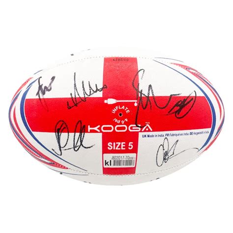 Signed England Rugby Ball - Rugby World Cup 2023