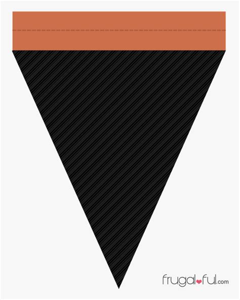 Diy Free Printable Halloween Triangle Banner Template with Free ...