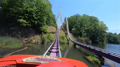 Apollo's Chariot (4K On-Ride) Busch Gardens Williamsburg - YouTube