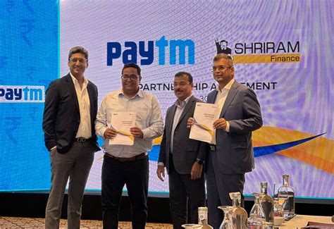 Paytm partners with Shriram Finance Limited | Paytm Blog