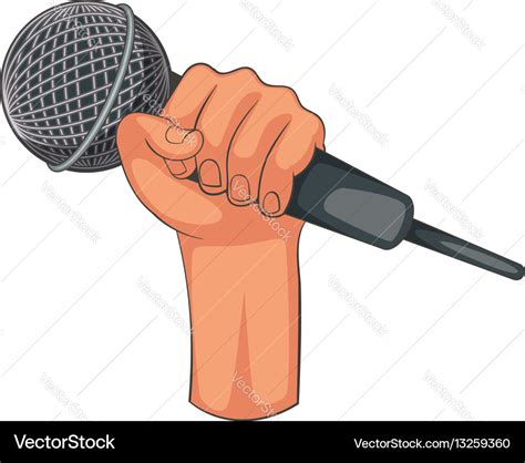 Cartoon Microphone