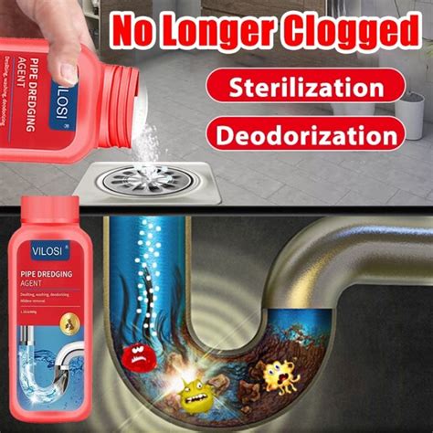 VILOSI Powerful drainage clog remover sink and drain cleaner for ...