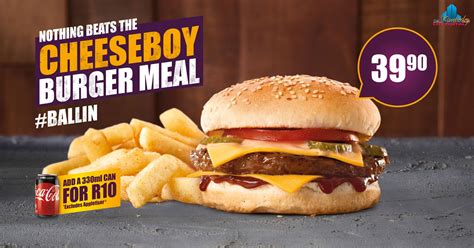 Cheeseboy Burger Meal @ Steers • Kimberley PORTAL