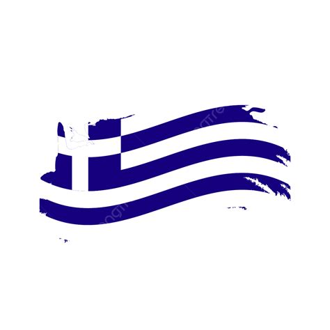 Greece Flag With Waving Brush Stroke Clipart Hd Images, Greece Flag Brush, Greece Flag Waving ...