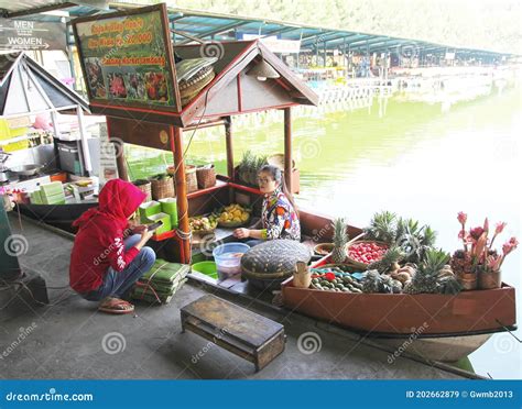 Floating Market in Lembang, Bandung. Editorial Stock Image - Image of ...