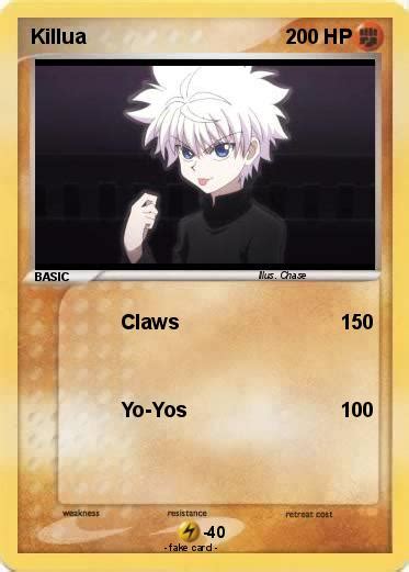 Pokémon Killua 45 45 - Claws - My Pokemon Card