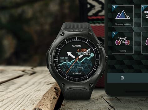 Casio Smart Outdoor Watch With Android Wear Launched at CES 2016 ...