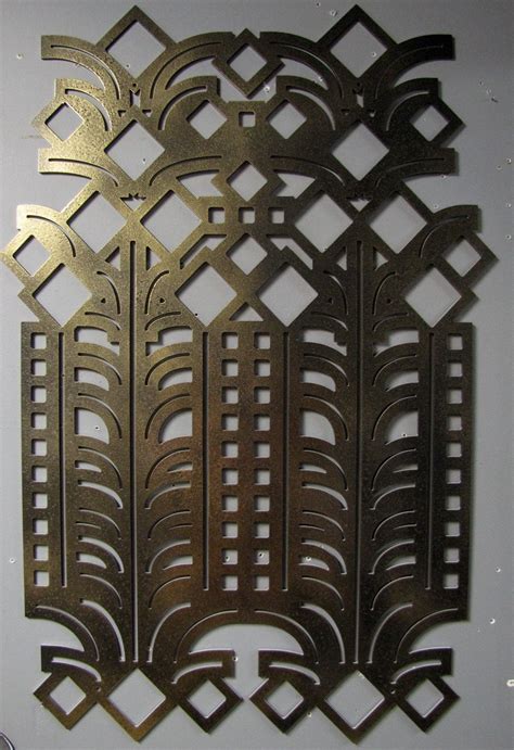 deco metal wall art***Research for possible future project. | Art deco wall art, Art deco ...