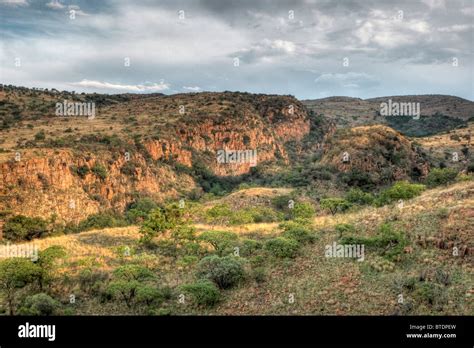 Scenic view over Magaliesberg mountains Stock Photo - Alamy