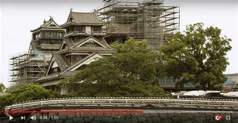 Kumamoto Castle reconstruction well under way as the complex slowly ...