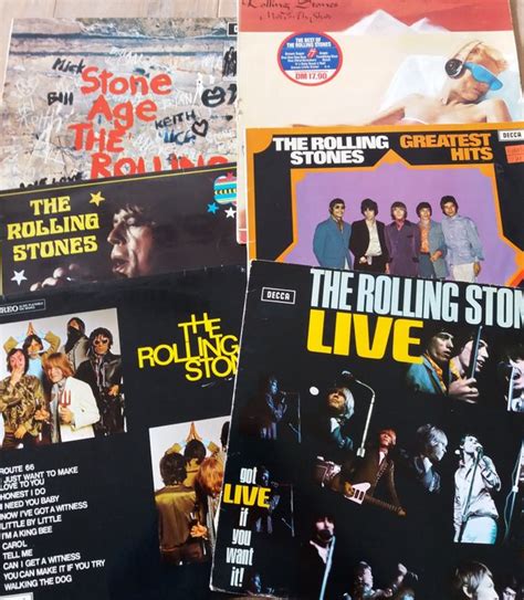 The Rolling Stones - 6 LP Albums - Multiple titles - LP's - - Catawiki
