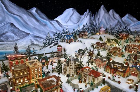 The Snowy Village at Christmas Time | Stuck in Customs