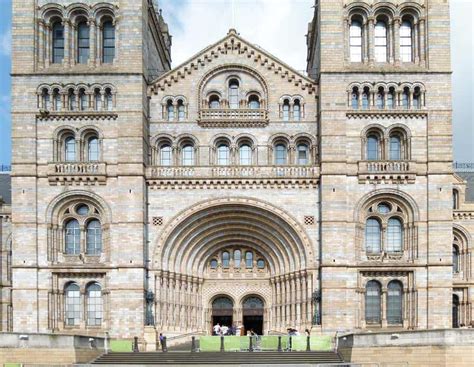 Admiring the Architecture of London’s Natural History Museum