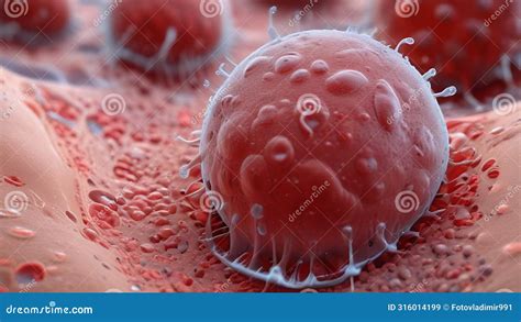 Human Blood Diseases Under a Microscope Stock Illustration - Illustration of clots, diseases ...