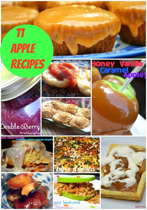 11 Delicious Apple Recipes - Mrs Happy Homemaker