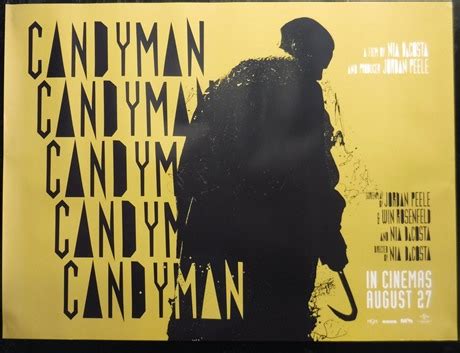 Candyman Poster, UK Quad, 2021