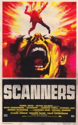 cult movie posters: SCANNERS (1981)