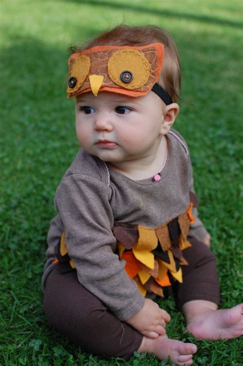 homemade owl costume Halloween Kostüm Baby, Cheap Halloween Costumes, Baby Animal Costumes, Baby ...