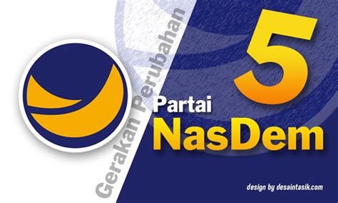 Logo Partai Nasdem Vektor PNG Free Download | Desaintasik.com