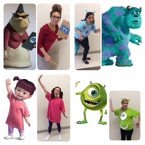 Monsters Inc Group Costumes. Group HalloweenDisney HalloweenHalloween ...