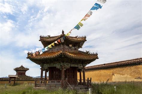 Architecture of Monastery in Mongolia Stock Photo - Image of cultural, buddhism: 53857506