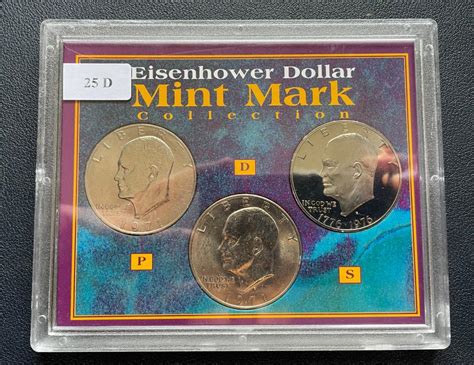 Lot - "Eisenhower Dollar Mint Mark Collection"