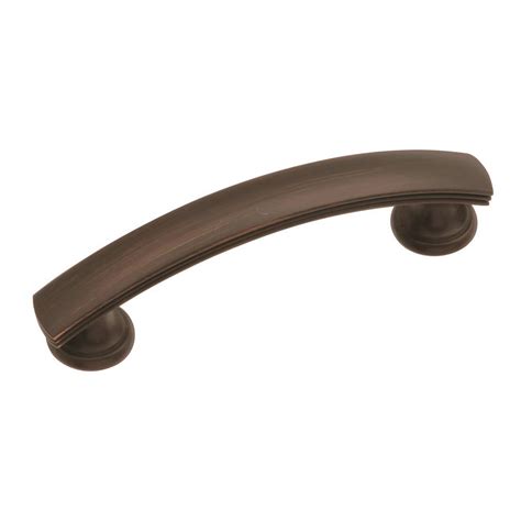 Hickory Hardware Contemporary 96 mm Vintage Bronze Cabinet Pull-P2141-VB - The Home Depot