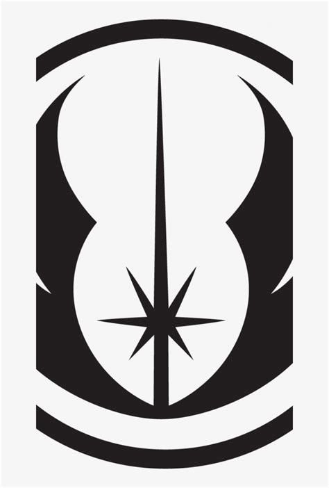 Grey Jedi Symbol - Free Transparent PNG Download - PNGkey