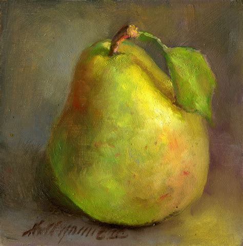 Hall Groat II Paintings | Pear art, Fruit painting, Still life oil painting