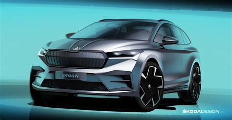 World premiere: Skoda, the electric SUV class with 316-mile range ...