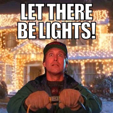 20+ Christmas Lights Memes To Make The Season Bright