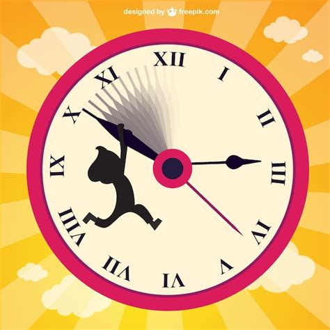 Premium Vector | Set the clock back vector