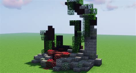 I saw a post on here about nether portal ruins a while back. Feedback is nice but not necessary ...