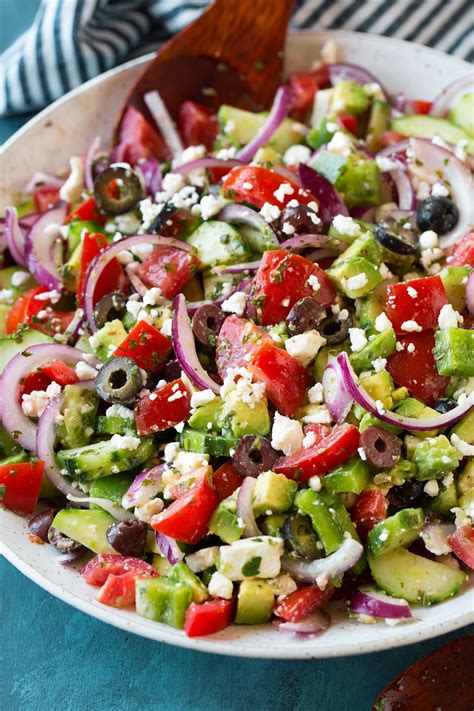 Best Greek Salad {with Avocado!} - Cooking Classy