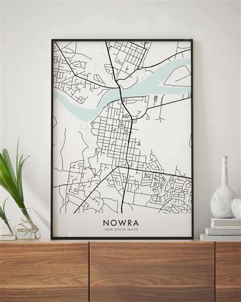 Nowra NSW Map Print - Chelsea Chelsea