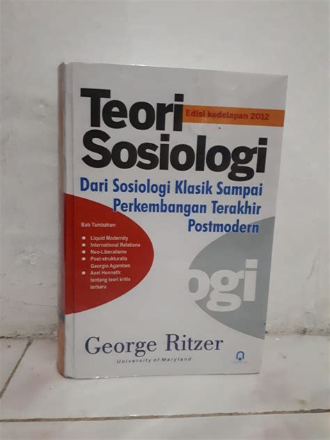 Teori Sosiologi, Buku & Alat Tulis, Buku Pelajaran di Carousell